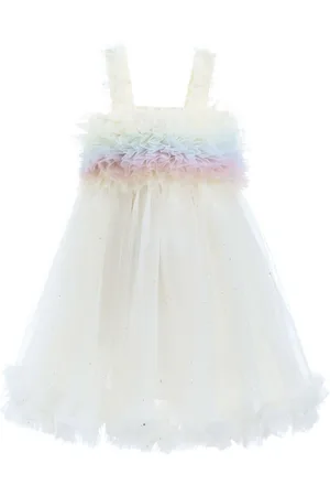 Mimi Tutu Ruffled trapeze dress