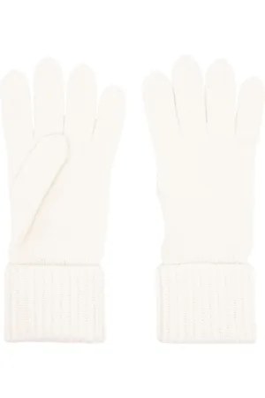 N.PEAL Ribbed Cashmere Gloves