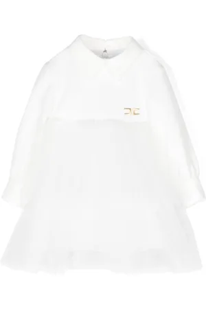 Elisabetta Franchi Logo-embroidered dress