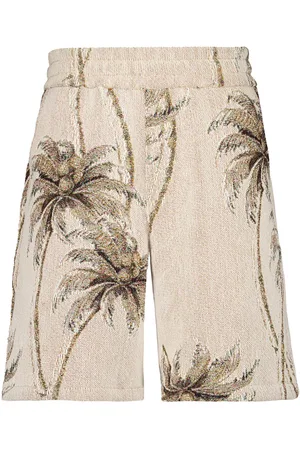 AMIRI Twisted Palms Tapestry shorts