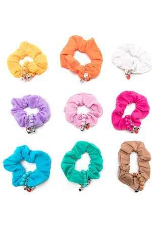 AMIR SLAMA Lucky charm hair scrunchie