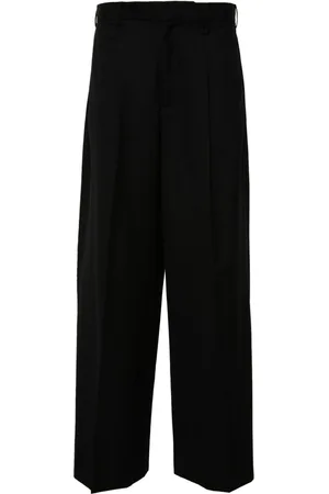 Simone Rocha Pleated wide-leg trousers