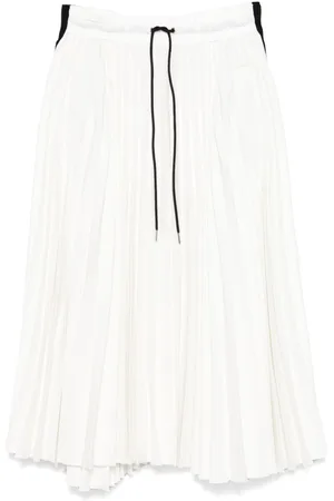 SACAI Pleated midi skirt