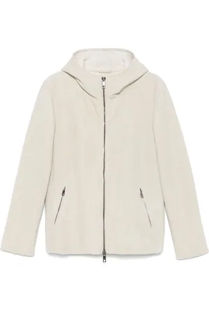 GIORGIO BRATO Shearling-lining hooded jacket