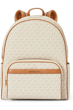 Michael Kors Large monogram-canvas backpack