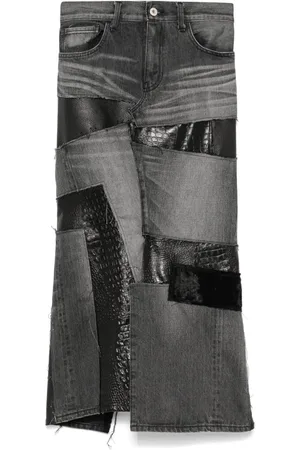 JUNYA WATANABE Panelled midi skirt