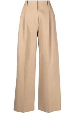 Calcaterra Wide-leg tailored-cut trousers