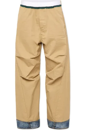 Dsquared2 Contrasting straight-leg trousers