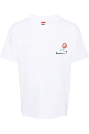 Ground Zero Floral logo-print cotton T-shirt