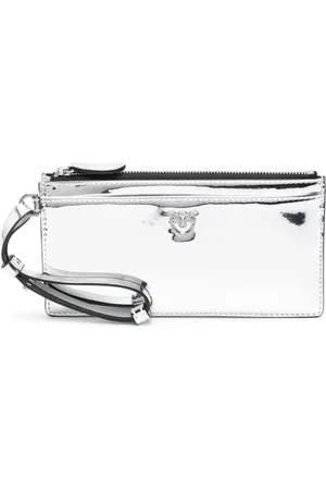 Pinko Metallic-effect wallet