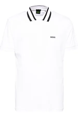 HUGO BOSS Logo patch short-sleeves polo shirt