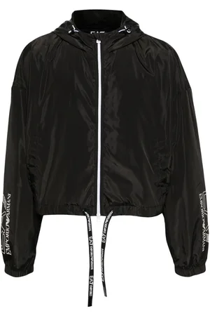 EA7 Logo-print jacket