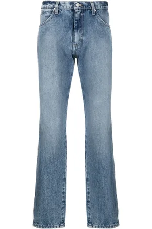 Bally Logo-patch straight-leg jeans