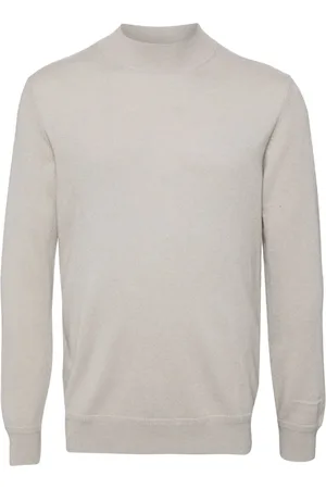 MAN ON THE BOON. Cashmere mock-neck jumper