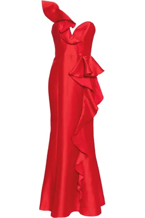 Marchesa Notte Mikado gown