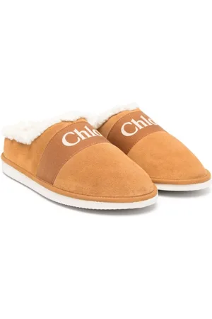 Chloé Logo-print slippers