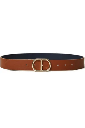 Twin-Set Reversible oval T belt