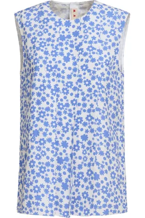 Marni Floral-print top