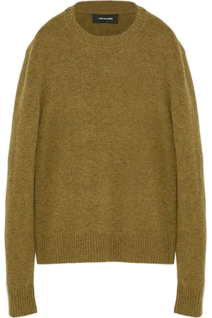 YVES SALOMON Crew neck knit jumper