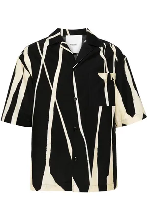 Nanushka Short-sleeve abstract-print shirt