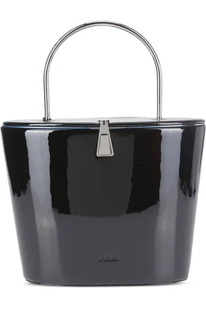 Sportmax Patent-leather bucket bag