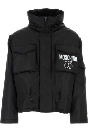 Moschino Logo-print padded jacket