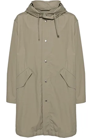 Jil Sander Logo print parka