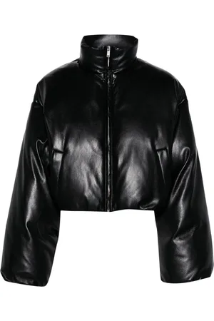 Nanushka Cropped puffer jacket