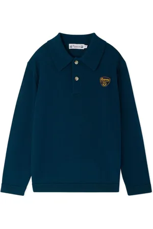 BONPOINT Darius wool polo shirt