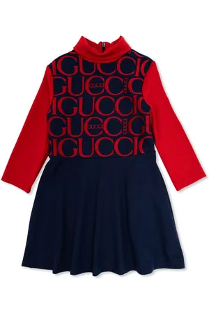 Gucci Logo-print midi dress