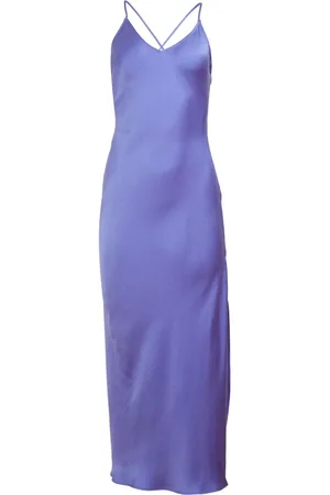 FLEUR DU MAL High-slip maxi slip dress
