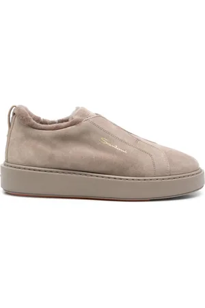 santoni Suede sneakers