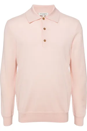 MAN ON THE BOON. Cashmere polo jumper