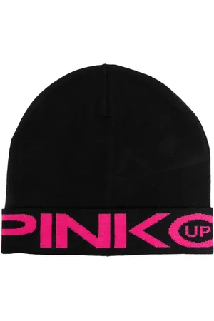 Pinko Logo-jacquard beanie