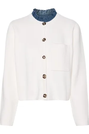 Sandro Detachable-collar cardigan
