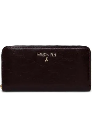 Patrizia Pepe Logo plaque wallet