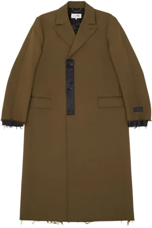 Maison Margiela Numeric Signature single-breasted coat