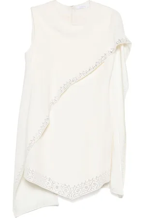 Paco rabanne Cape-detail mini dress