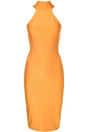 Lethicia Bronstein Audrey halterneck midi dress