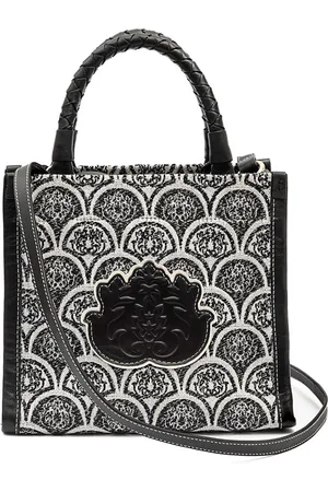 Isla Ibiza Sirena jacquard-print shoulder bag