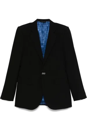 Givenchy 2G-clip wool blazer