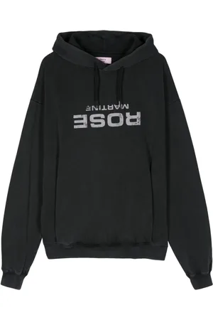 MARTINE ROSE Logo-print hoodie