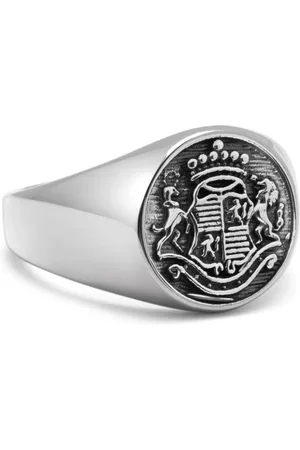 Nialaya Crest signet ring