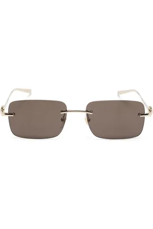 Gucci Rectangle-frame sunglasses