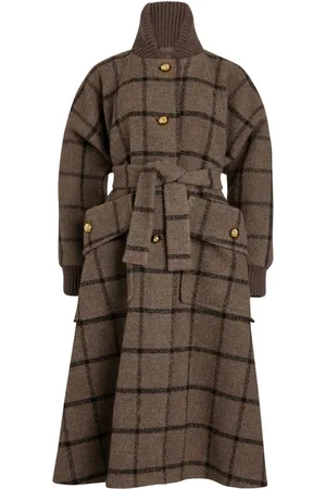 Patou Tied-waist coat