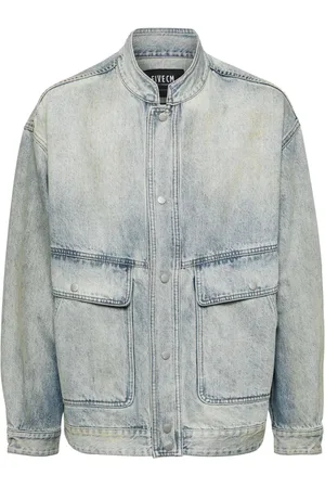 FIVE CM Faded-effect denim jacket