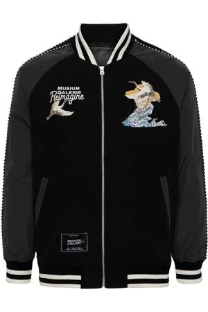 Musium Div. Embroidered bomber jacket