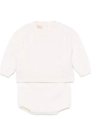 Elisabetta Franchi Merino-wool shorts set