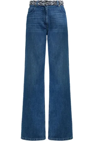 Missoni Knitted-panel jeans