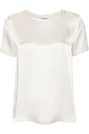Max Mara Rebecca satin T-shirt